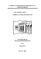 Yeni kitablar 2011 (№2): annotasiyalı biblioqrafik göstərici